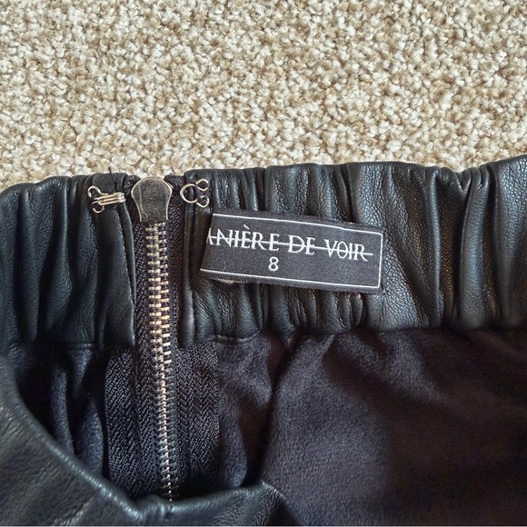 Leather Skirt - Picture 3 of 5